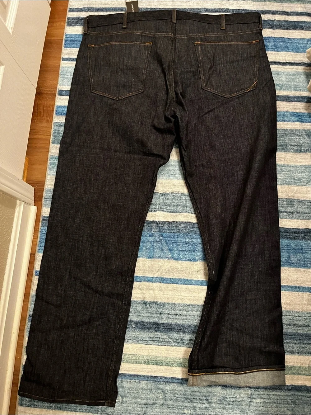 NWT Banana Republic Slim Premium Selvedge Denim Rapid Movement Denim Jeans 44x34